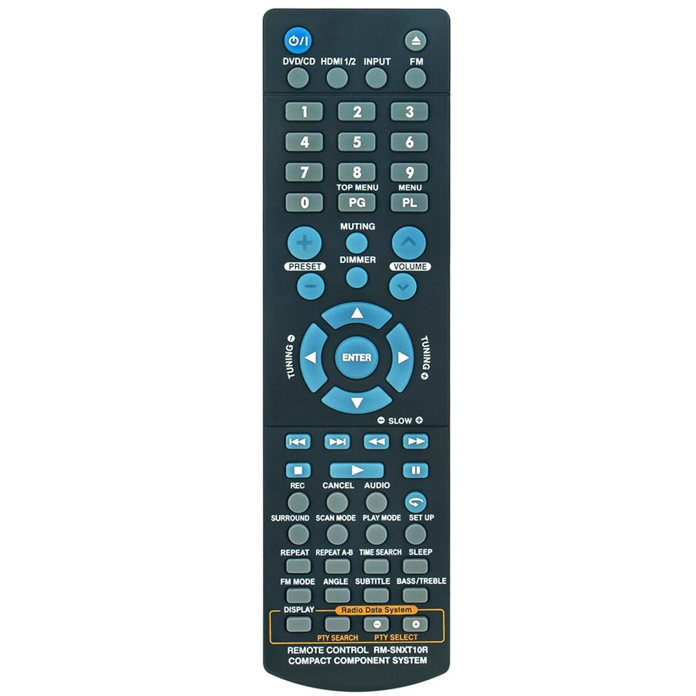 RM-SNXT10R Remote Control Replacement for JVC Compact Component System NX-T10